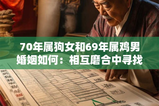 70年属狗女和69年属鸡男婚姻如何:相互磨合中寻找共识 70年属狗女和69年属鸡男婚姻如何:相互磨合中寻找共识