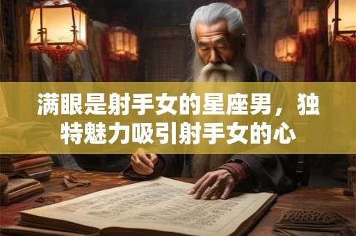 满眼是射手女的星座男,独特魅力吸引射手女的心 满眼是射手女的星座男,独特魅力吸引射手女的心