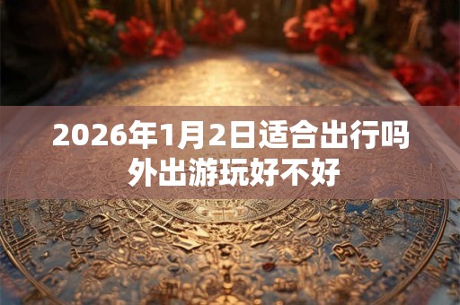 2026年1月2日适合出行吗 外出游玩好不好