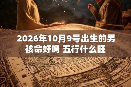 2026年10月9号出生的男孩命好吗 五行什么旺
