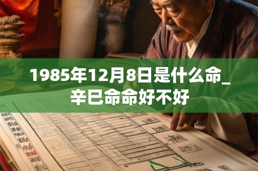 1985年12月8日是什么命_辛巳命命好不好 1985年12月8日是什么命_辛巳命命好不好