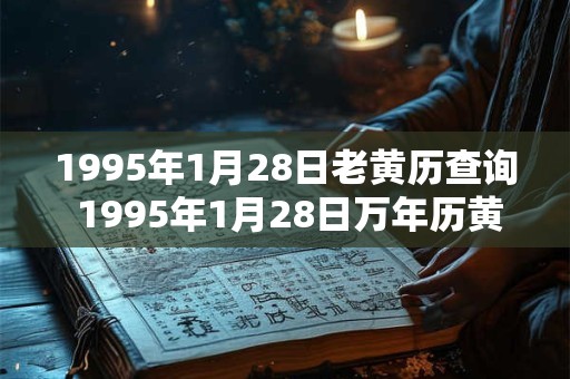 1995年1月28日老黄历查询 1995年1月28日万年历黄道吉日
