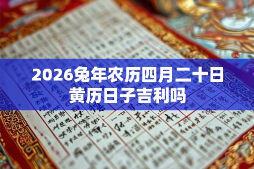 2026兔年农历四月二十日黄历日子吉利吗 2026兔年农历四月二十日黄历日子吉利吗