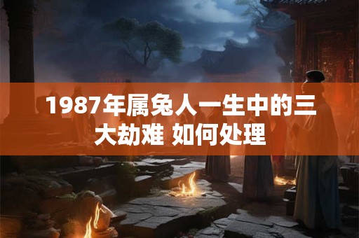 1987年属兔人一生中的三大劫难 如何处理