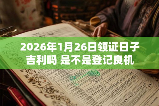 2026年1月26日领证日子吉利吗 是不是登记良机 2026年1月26日领证日子吉利吗 是不是登记良机