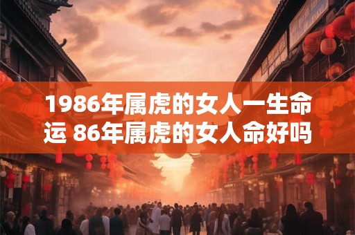 1986年属虎的女人一生命运 86年属虎的女人命好吗