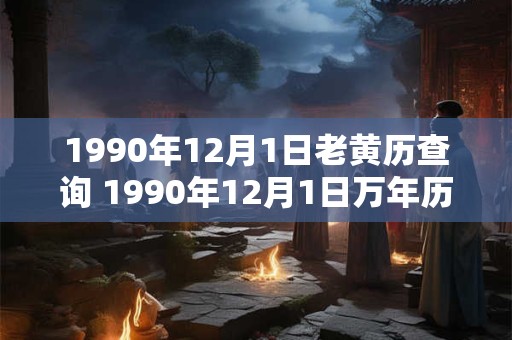 1990年12月1日老黄历查询 1990年12月1日万年历黄道吉日 1990年12月1日老黄历查询 1990年12月1日万年历黄道吉日