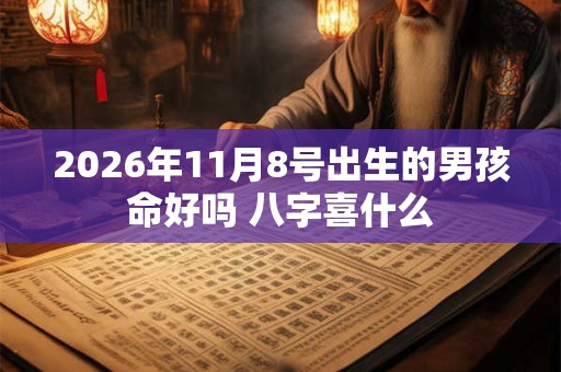 2026年11月8号出生的男孩命好吗 八字喜什么