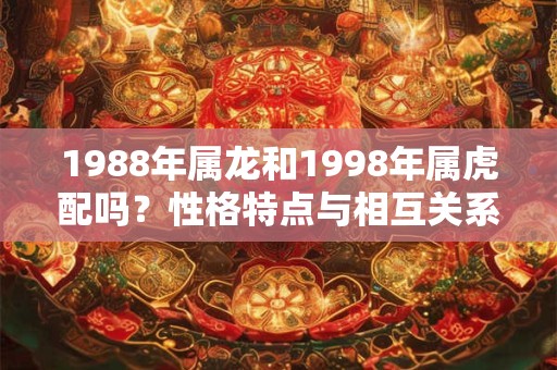 1988年属龙和1998年属虎配吗？性格特点与相互关系解析