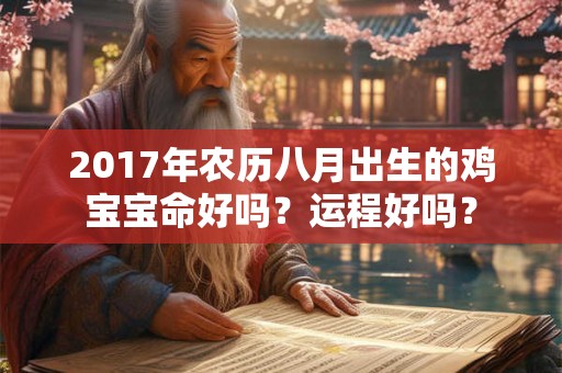2017年农历八月出生的鸡宝宝命好吗?运程好吗? 2017年农历八月出生的鸡宝宝命好吗?运程好吗?
