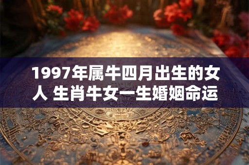 1997年属牛四月出生的女人 生肖牛女一生婚姻命运 1997年属牛四月出生的女人 生肖牛女一生婚姻命运