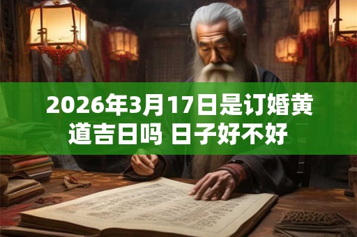 2026年3月17日是订婚黄道吉日吗 日子好不好 2026年3月17日是订婚黄道吉日吗 日子好不好