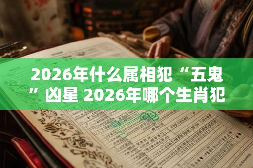 2026年什么属相犯“五鬼”凶星 2026年哪个生肖犯五鬼 2026年什么属相犯“五鬼”凶星 2026年哪个生肖犯五鬼