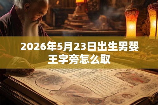 2026年5月23日出生男婴王字旁怎么取 2026年5月23日出生男婴王字旁怎么取