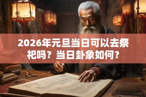 2026年元旦当日可以去祭祀吗？当日卦象如何？