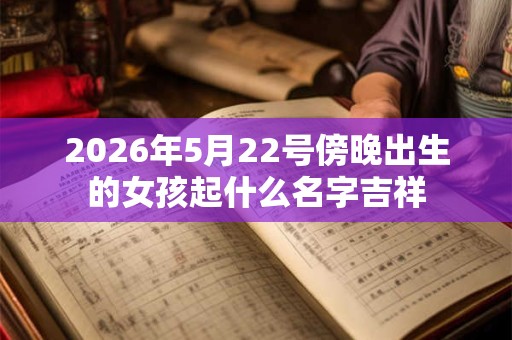 2026年5月22号傍晚出生的女孩起什么名字吉祥 2026年5月22号傍晚出生的女孩起什么名字吉祥