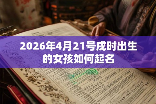 2026年4月21号戌时出生的女孩如何起名 2026年4月21号戌时出生的女孩如何起名