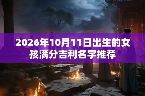 2026年10月11日出生的女孩满分吉利名字推荐 2026年10月11日出生的女孩满分吉利名字推荐