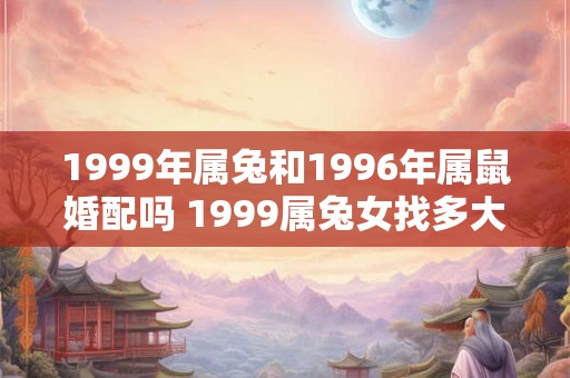 1999年属兔和1996年属鼠婚配吗 1999属兔女找多大男 1999年属兔和1996年属鼠婚配吗 1999属兔女找多大男