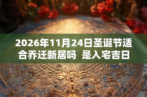 2026年11月24日圣诞节适合乔迁新居吗  是入宅吉日吗