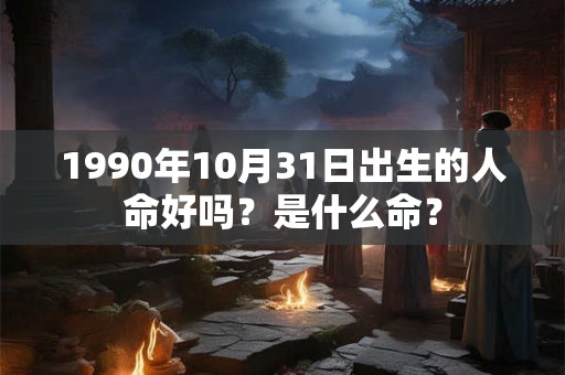 1990年10月31日出生的人命好吗？是什么命？