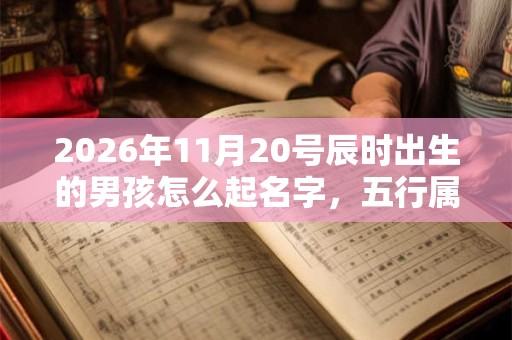 2026年11月20号辰时出生的男孩怎么起名字,五行属什么 2026年11月20号辰时出生的男孩怎么起名字,五行属什么
