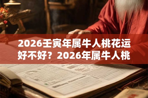 2026壬寅年属牛人桃花运好不好?2026年属牛人桃花方位在哪? 2026壬寅年属牛人桃花运好不好?2026年属牛人桃花方位在哪?