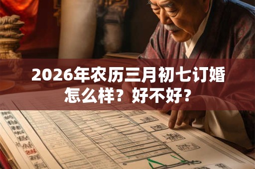2026年农历三月初七订婚怎么样?好不好? 2026年农历三月初七订婚怎么样?好不好?