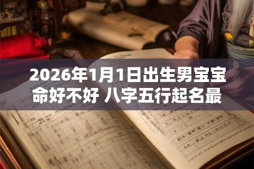 2026年1月1日出生男宝宝命好不好 八字五行起名最全款