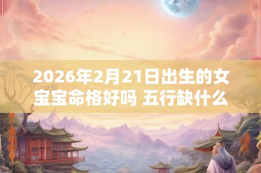 2026年2月21日出生的女宝宝命格好吗 五行缺什么 2026年2月21日出生的女宝宝命格好吗 五行缺什么