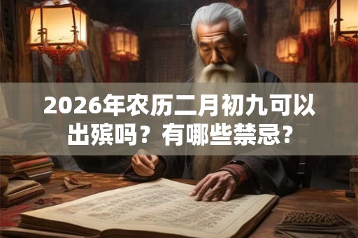 2026年农历二月初九可以出殡吗?有哪些禁忌? 2026年农历二月初九可以出殡吗?有哪些禁忌?