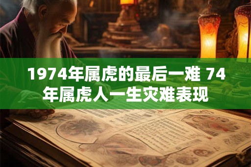 1974年属虎的最后一难 74年属虎人一生灾难表现 1974年属虎的最后一难 74年属虎人一生灾难表现