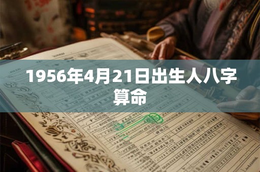 1956年4月21日出生人八字算命 1956年4月21日出生人八字算命