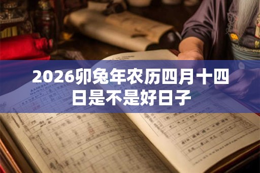 2026卯兔年农历四月十四日是不是好日子 2026卯兔年农历四月十四日是不是好日子