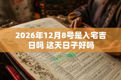 2026年12月8号是入宅吉日吗 这天日子好吗 2026年12月8号是入宅吉日吗 这天日子好吗