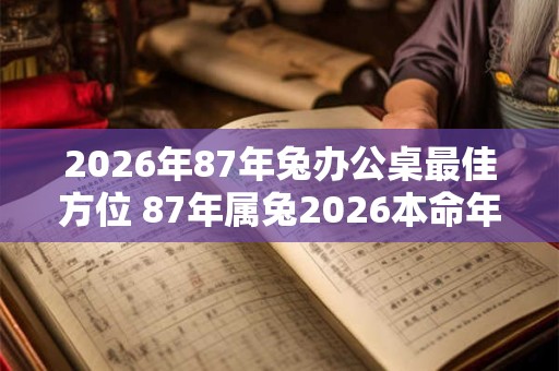 2026年87年兔办公桌最佳方位 87年属兔2026本命年办公桌怎么放 2026年87年兔办公桌最佳方位 87年属兔2026本命年办公桌怎么放