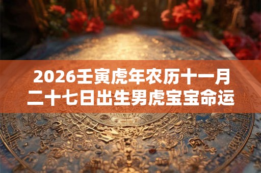 2026壬寅虎年农历十一月二十七日出生男虎宝宝命运如何？