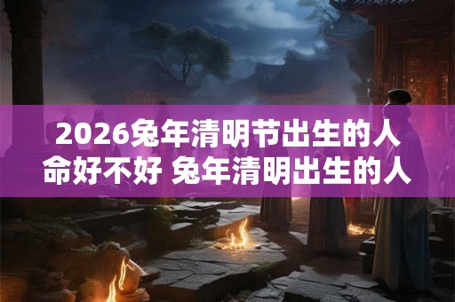2026兔年清明节出生的人命好不好 兔年清明出生的人命运