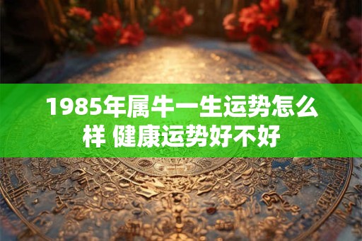 1985年属牛一生运势怎么样 健康运势好不好 1985年属牛一生运势怎么样 健康运势好不好