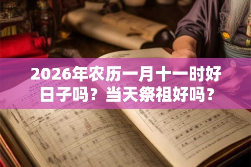 2026年农历一月十一时好日子吗？当天祭祖好吗？