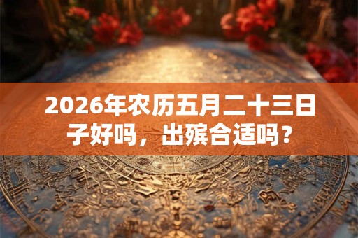 2026年农历五月二十三日子好吗，出殡合适吗？