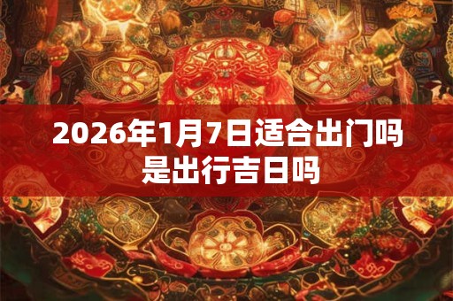 2026年1月7日适合出门吗 是出行吉日吗