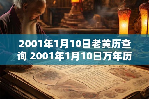 2001年1月10日老黄历查询 2001年1月10日万年历黄道吉日
