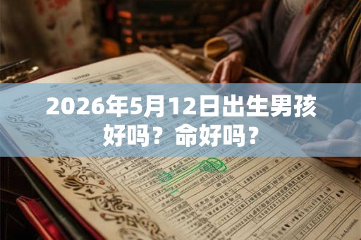 2026年5月12日出生男孩好吗?命好吗? 2026年5月12日出生男孩好吗?命好吗?
