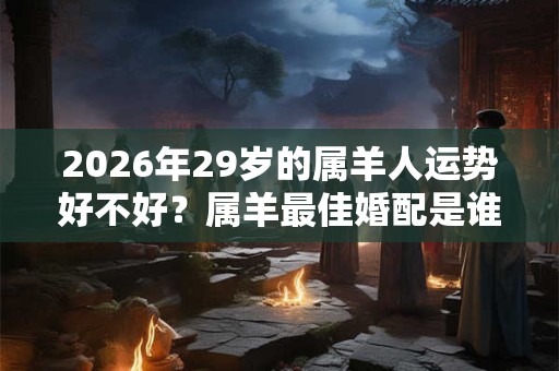 2026年29岁的属羊人运势好不好？属羊最佳婚配是谁？