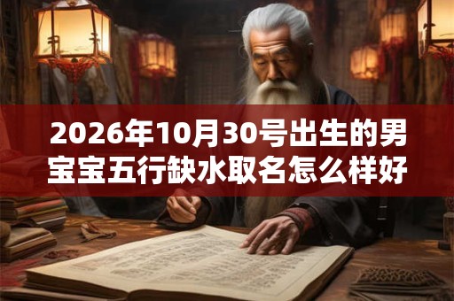 2026年10月30号出生的男宝宝五行缺水取名怎么样好 2026年10月30号出生的男宝宝五行缺水取名怎么样好