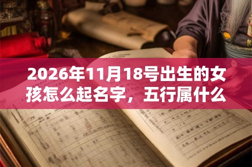 2026年11月18号出生的女孩怎么起名字，五行属什么