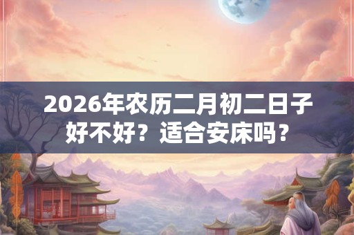 2026年农历二月初二日子好不好？适合安床吗？