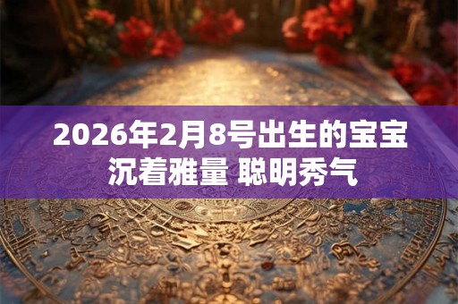 2026年2月8号出生的宝宝 沉着雅量 聪明秀气 2026年2月8号出生的宝宝 沉着雅量 聪明秀气