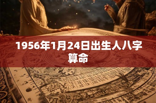 1956年1月24日出生人八字算命 1956年1月24日出生人八字算命